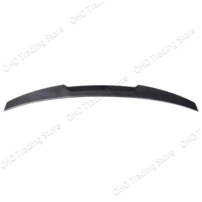 F30 F35 F80 Rear Trunk Spoiler For BMW M4 Style 316d 318i 320i 330i 325i 320d 340i M3 2012-2019 Roof Wing Carbon Fiber Look