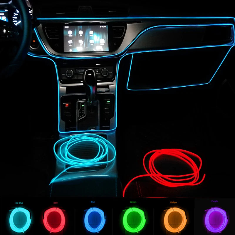 CAR INTERIOR LED AMBIENT LIGHTS - La-Mejor Shop